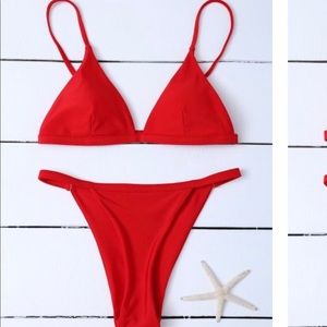 Super cute cherry red bikini! Never worn NWT.